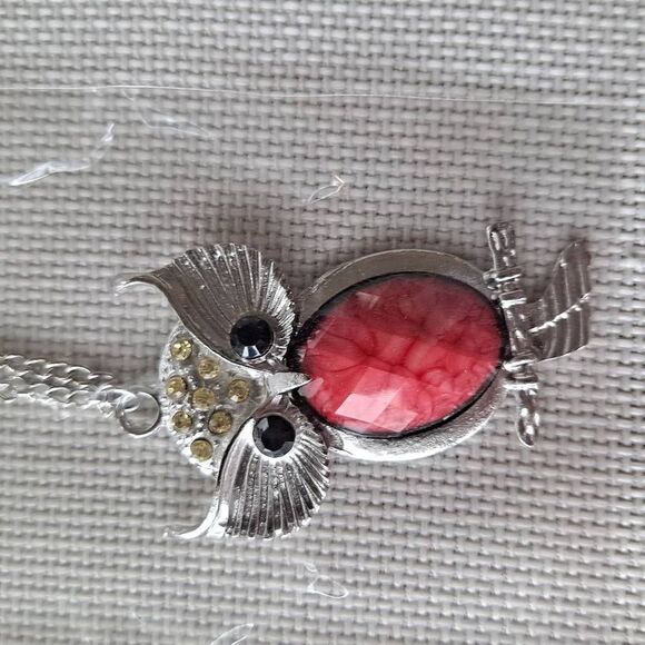 3 Owl necklace and earrings sets Nwt - Picture 6 of 8